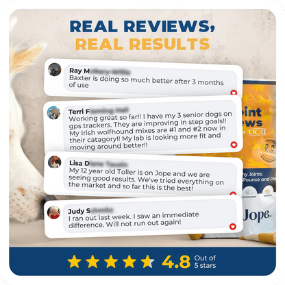 Jope Hip & Joint Dog Chews- 60 Count
